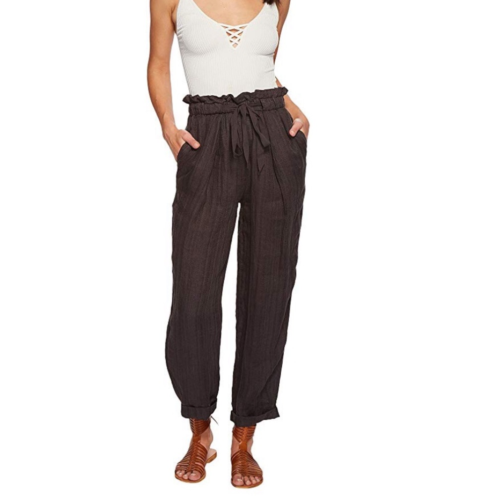 Free people ‘only over you’ linen pants BNWT